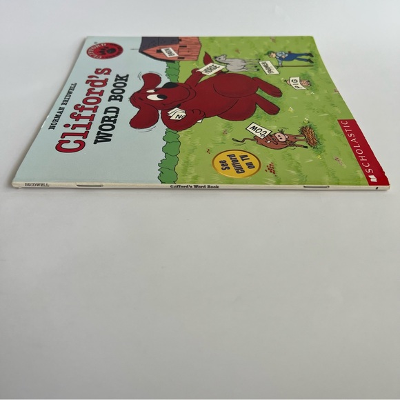 Norman Bridwell Clifford’s Word Book paperback children’s reading learning book - Picture 14 of 17